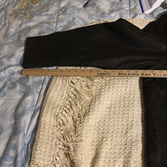 Mens Size 44 Leather Like Jacket - Picture 6 of 9